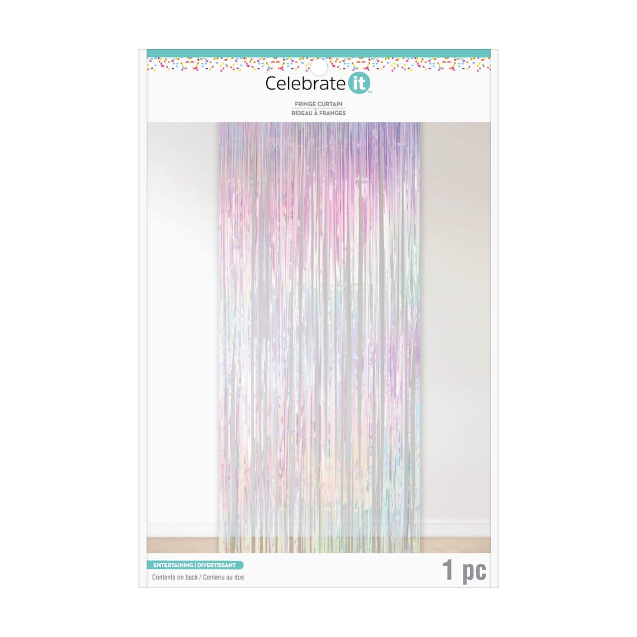 Iridescent Fringe Curtain by Celebrate It&#x2122;